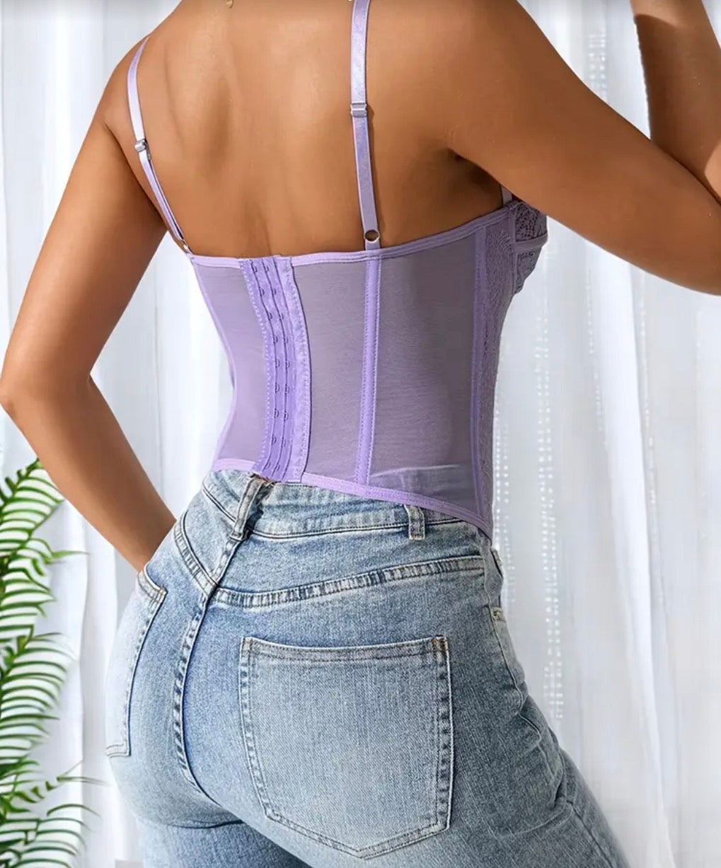 Corset valery lila