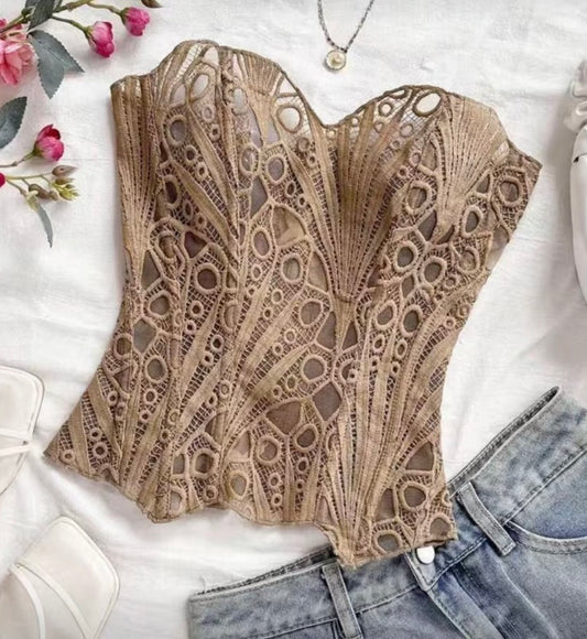 Corset Melany beige