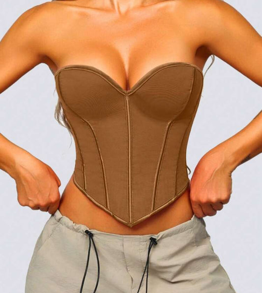 Corset maia café
