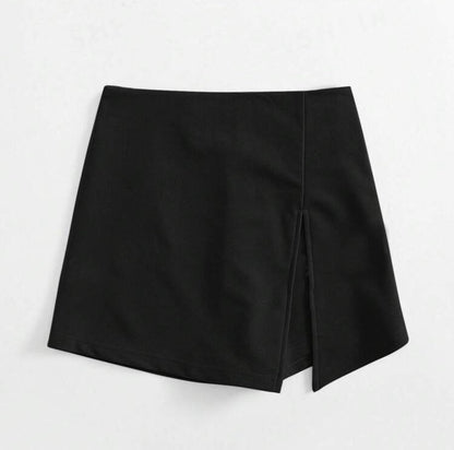 Falda short negra