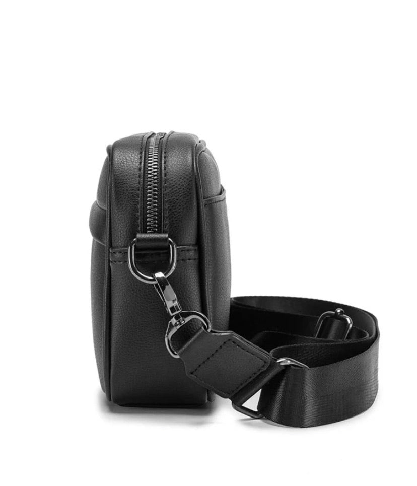 BLACK MEN CROSSBODY BAG