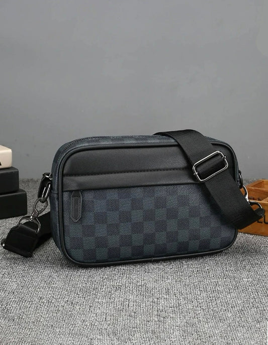 GRAY MEN CROSSBODY BAG