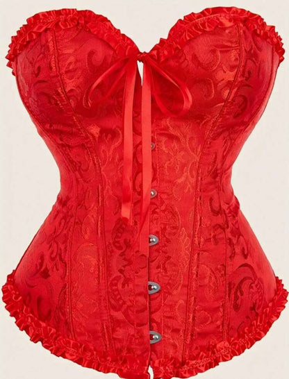 Corset victoriano rojo