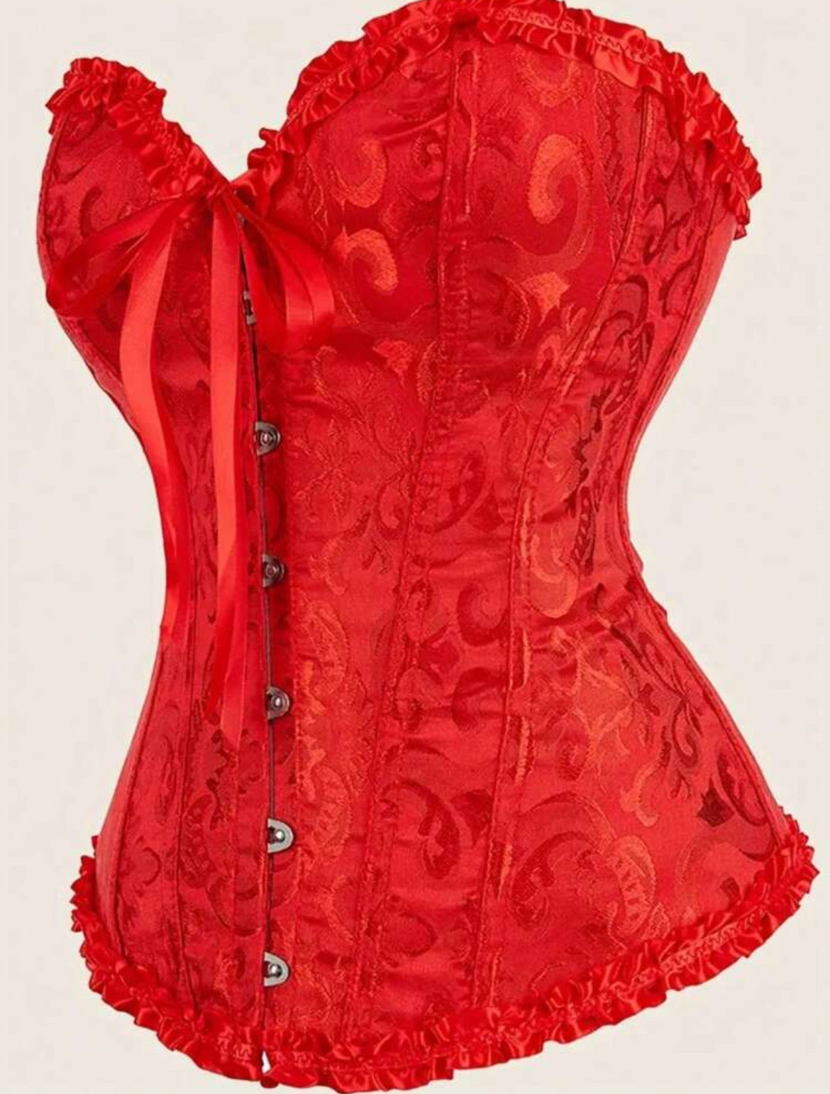 Corset victoriano rojo