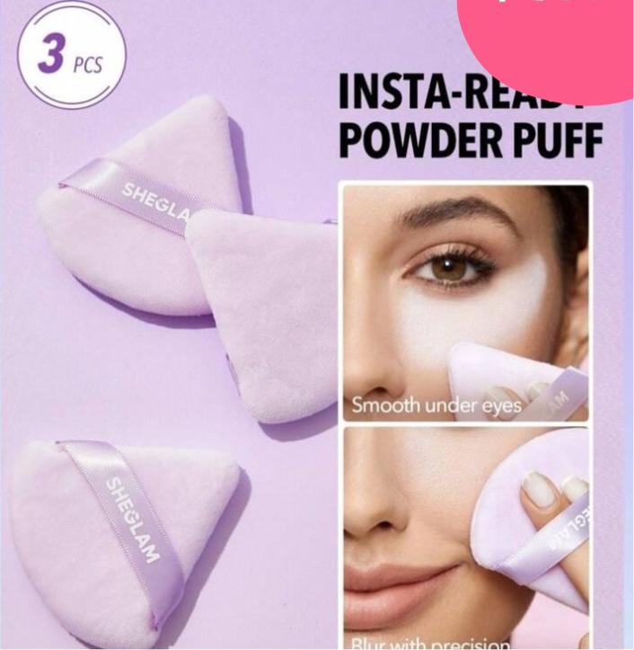 Combo de 3 borlas lilas