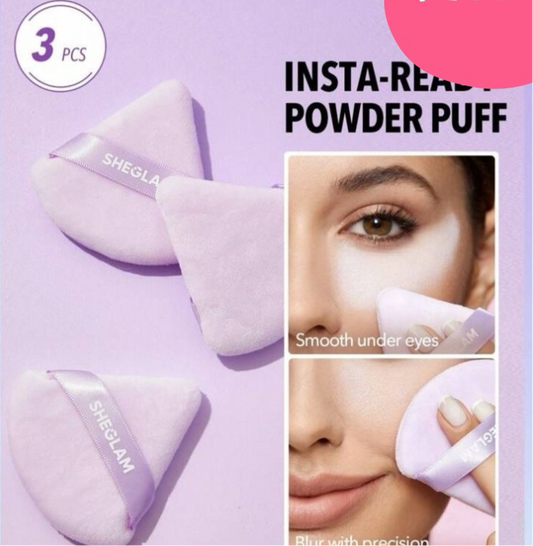 Combo de 3 borlas lilas