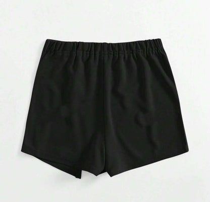 Falda short negra